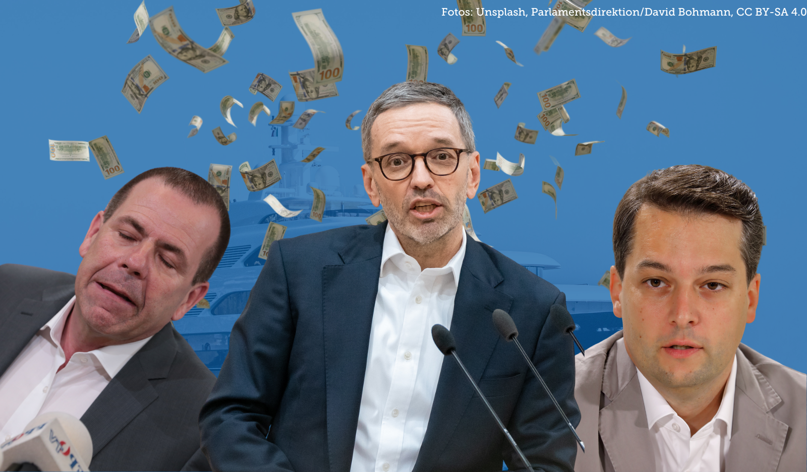 Auf Kosten der Steuerzahler: So viel verdient die FPÖ-Elite!